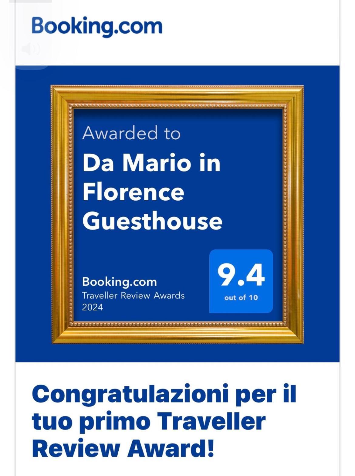 Da Mario In Florence Guesthouse المظهر الخارجي الصورة